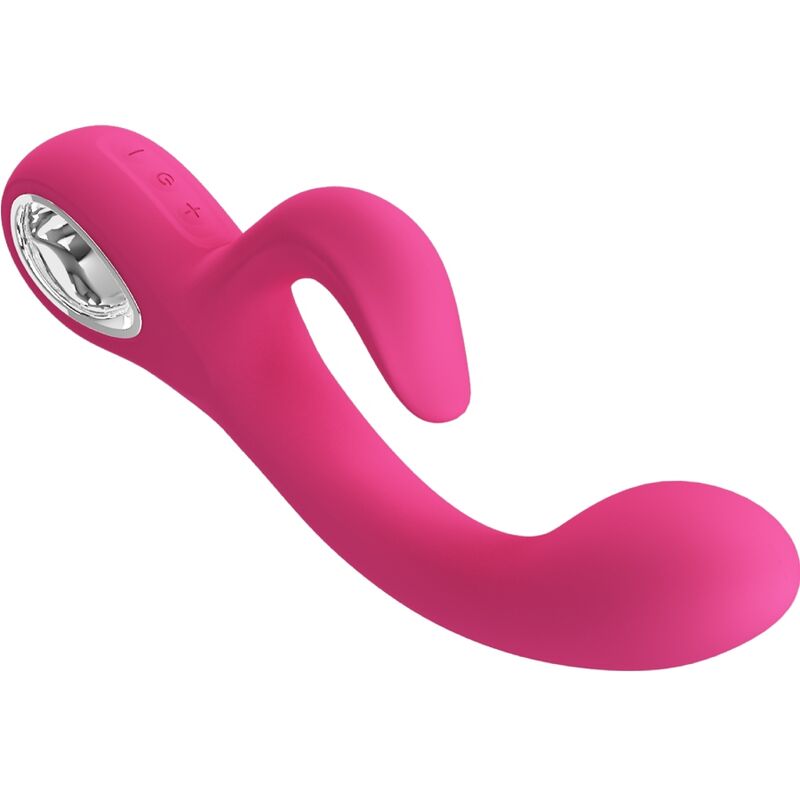 PRETTY LOVE - VIBROMASSEUR FRITZ LAPIN 12 VIBRATIONS ROSE