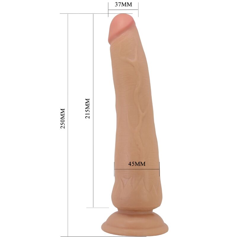 PRETTY LOVE - TIEMEYER DILDO RÉALISTE 25 CM CHAIR