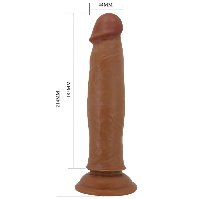 PRETTY LOVE - KEON DILDO RÉALISTE 21 CM MARRON
