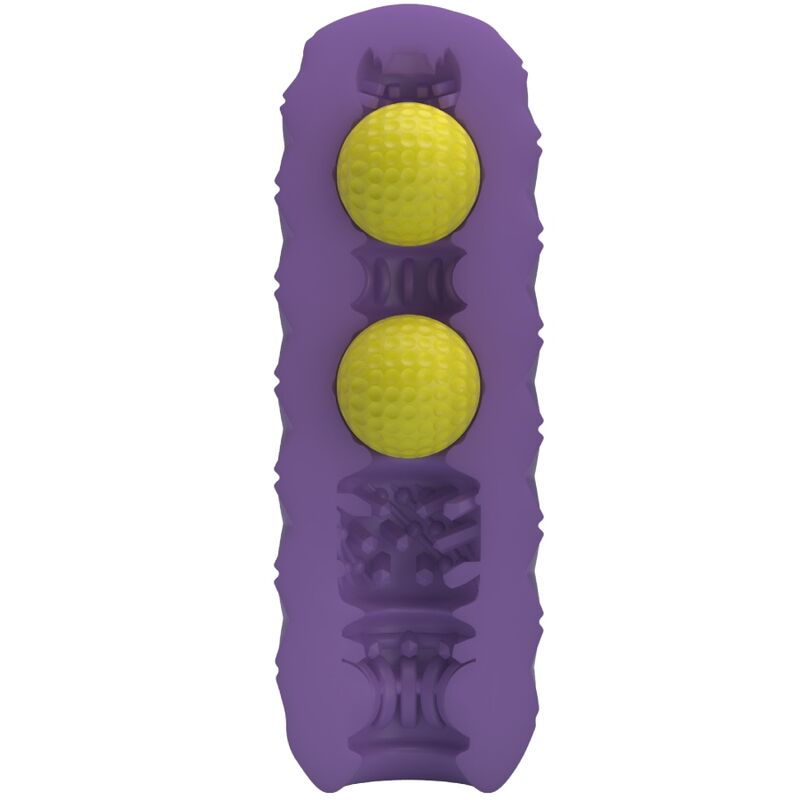 PRETTY LOVE - MASTURBATEUR MASCULIN TWIN BALLS VIOLET