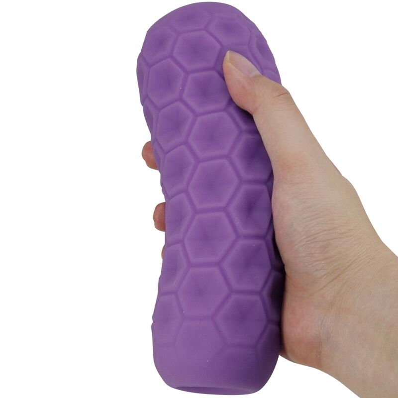 PRETTY LOVE - MASTURBATEUR MASCULIN TWIN BALLS VIOLET