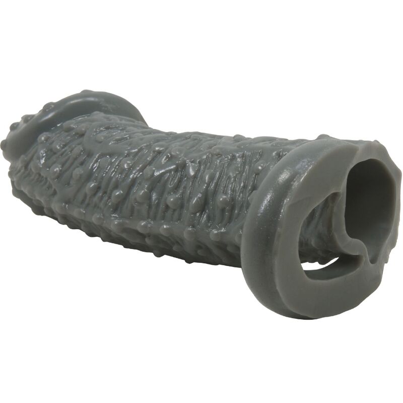 PRETTY LOVE - ANNEAU VIBRANT PÉNIS ET MANCHON D'ÉJACULATION PRÉCOCE MODÈLE 2 GRIS
