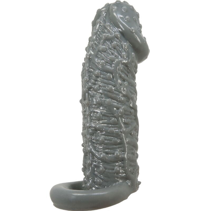 PRETTY LOVE - ANNEAU VIBRANT PÉNIS ET MANCHON D'ÉJACULATION PRÉCOCE MODÈLE 2 GRIS
