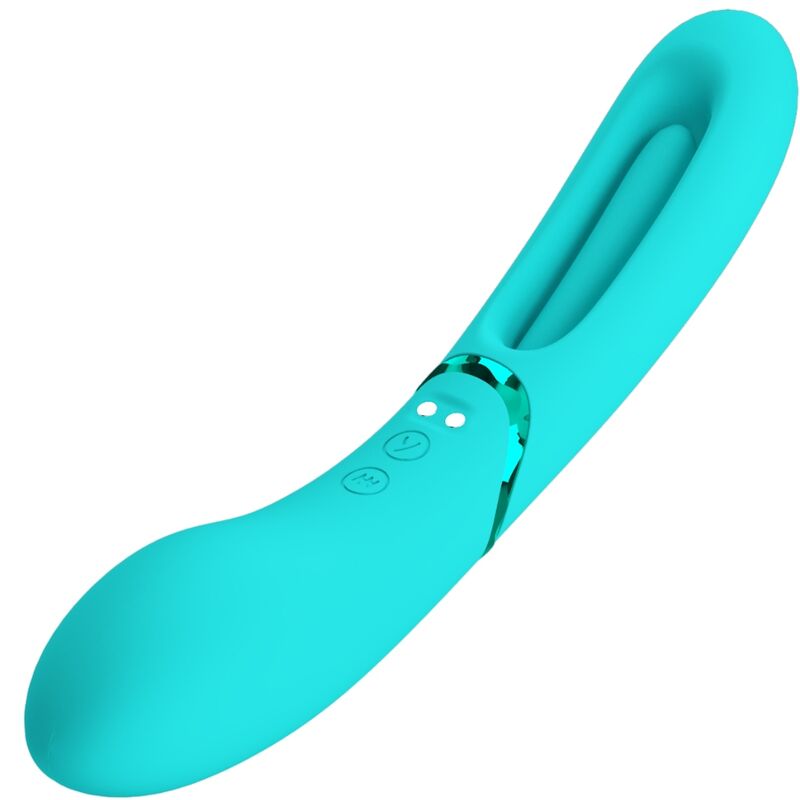 ROMANCE - VIBREUR POINT G LEXIE 7 VIBRATIONS BLEU