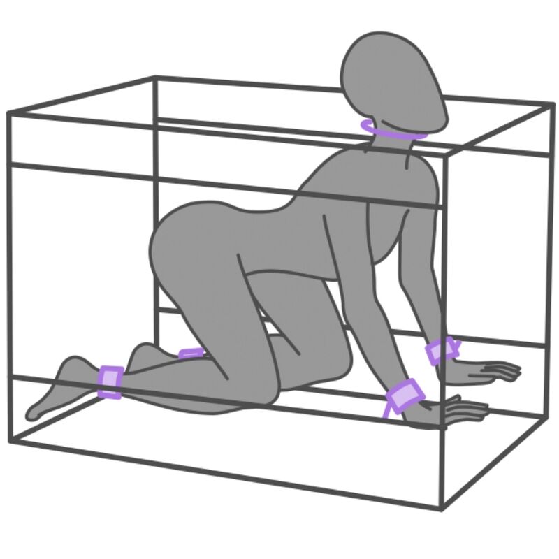 SECRET DOME - KINK CLUB LA NICHE CABINE LILA