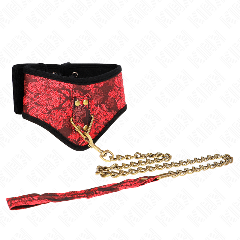 KINK - COLLIER MODÈLE SCANDALE BANDEAU DENTELLE 75 CM 44 X 10 CM