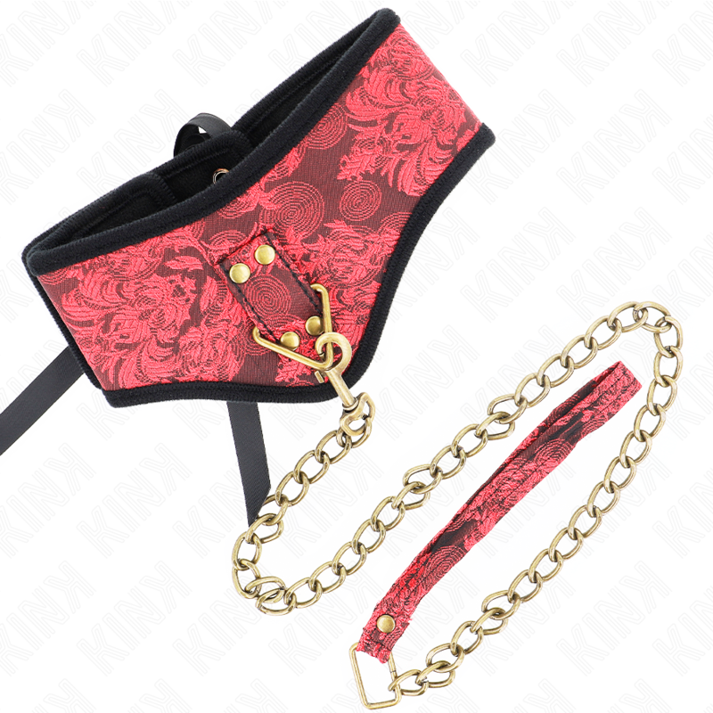 KINK - COLLIER MODÈLE SCANDALE BANDEAU DENTELLE 75 CM 44 X 10 CM