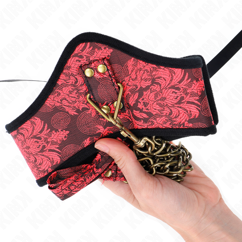 KINK - COLLIER MODÈLE SCANDALE BANDEAU DENTELLE 75 CM 44 X 10 CM