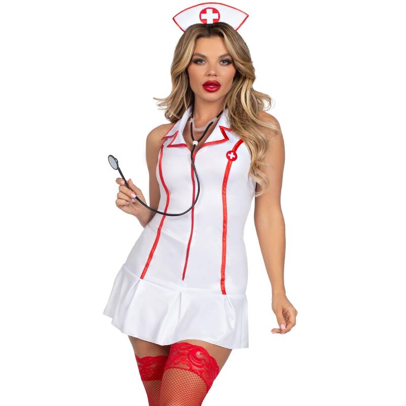 LEG AVENUE - DÉGUISEMENT INFIRMIÈRE EN CHEF BLANCHE M/L
