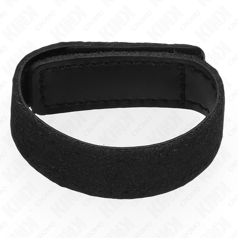 KINK - ANNEAU PÉNIEN EN CUIR AVEC FERMETURE VELCRO 20 X 2 CM