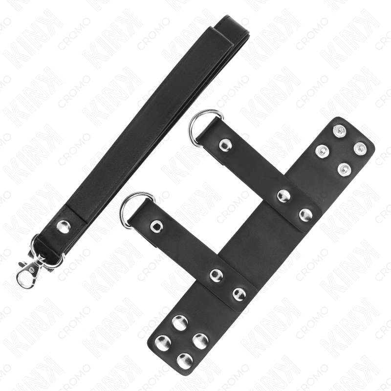 KINK - ANNEAU PÉNIEN AVEC BRACELET EN CUIR RÉGLABLE