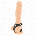 KINK - ANNEAU PÉNIEN DOUBLE EN CUIR RÉGLABLE