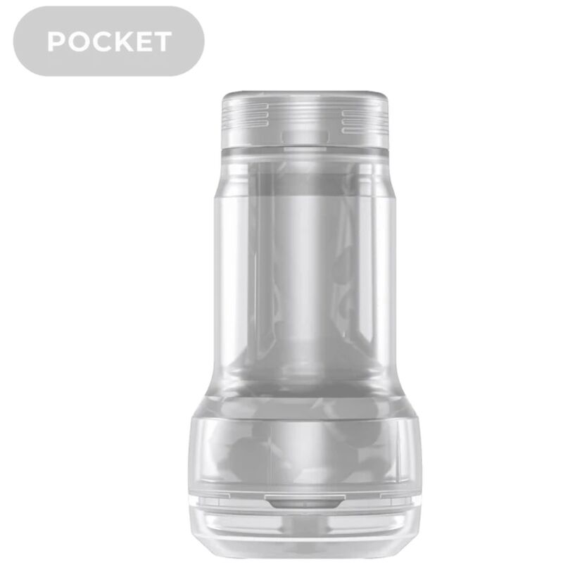 KIIROO - STROKER DE POCHE FEEL KRISTALL DE KIIROO TRANSPARENT