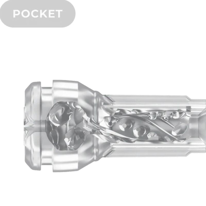 KIIROO - STROKER DE POCHE FEEL KRISTALL DE KIIROO TRANSPARENT