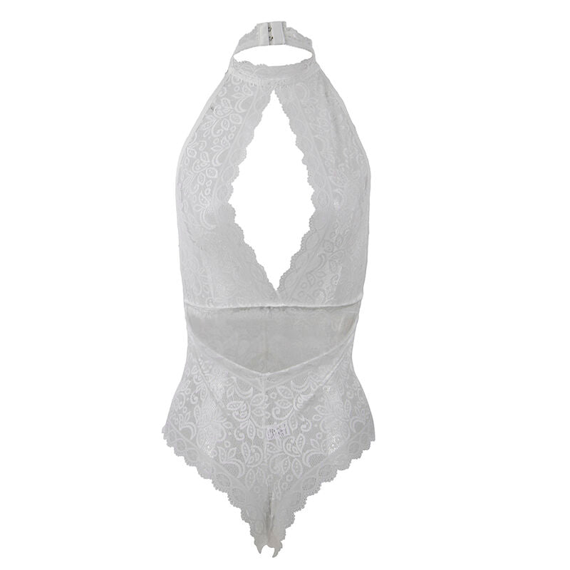 SUBBLIME - 953867 BODY STRING DENTELLE BLANC T. L/XL