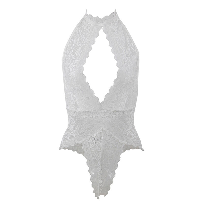 SUBBLIME - 953867 BODY STRING DENTELLE BLANC T. L/XL