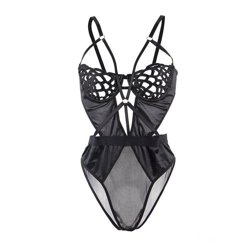 SUBBLIME - 954055 BODY EN DENTELLE SEXY NOIR S/M