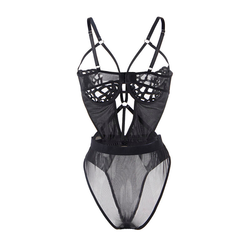 SUBBLIME - 954055 BODY EN DENTELLE SEXY NOIR S/M