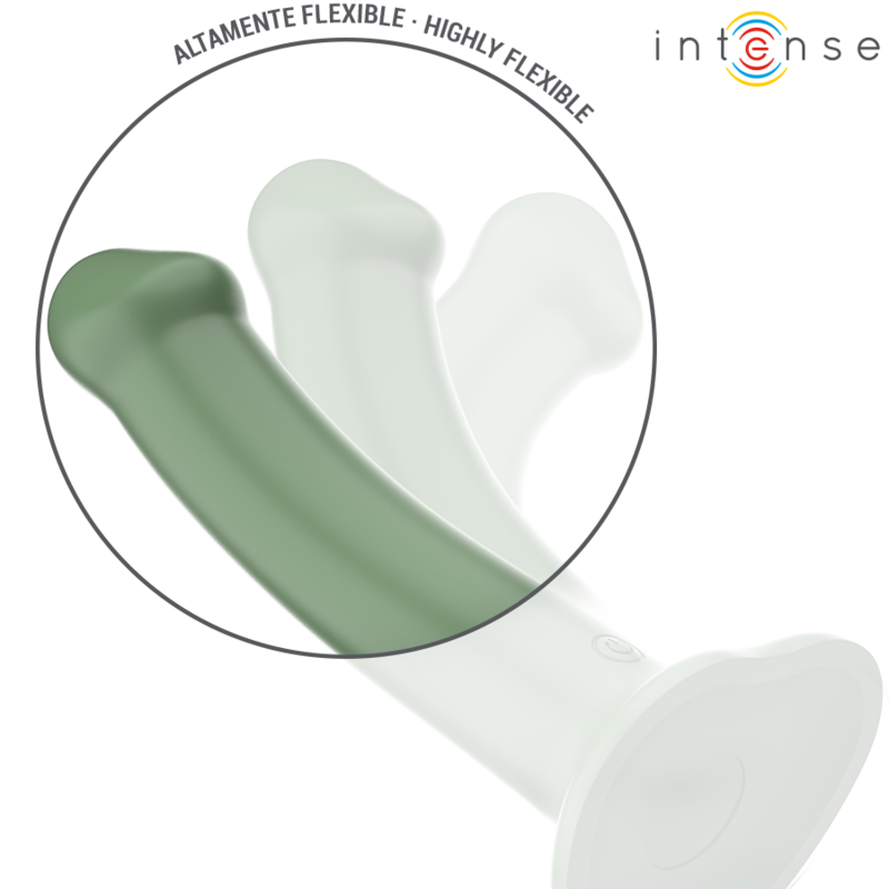 INTENSE - VIBREUR BECCA AVEC VENTOUSE 10 VIBRATIONS TÉLÉCOMMANDE VERTE