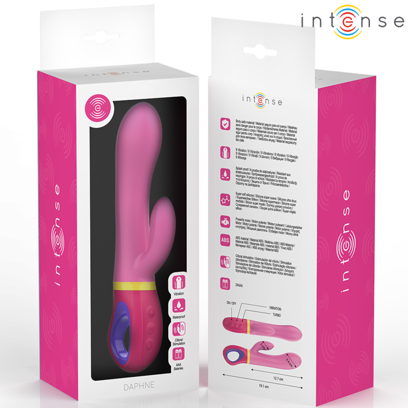 INTENSIF - VIBREUR DAPHNE PINK RABBIT