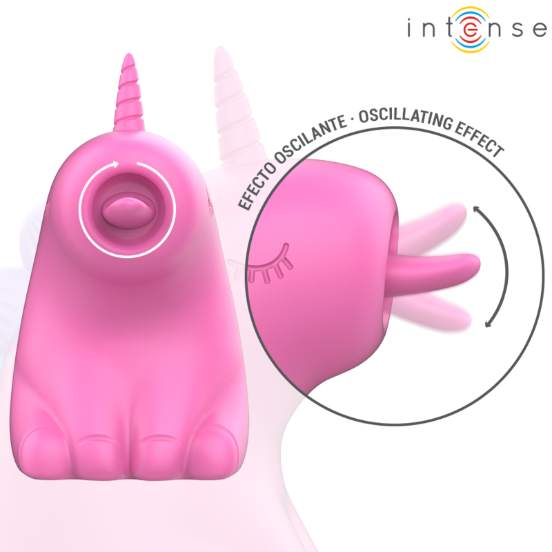 INTENSE - PINKIE STIMULATEUR LINGUAL ROTATIF À 360°