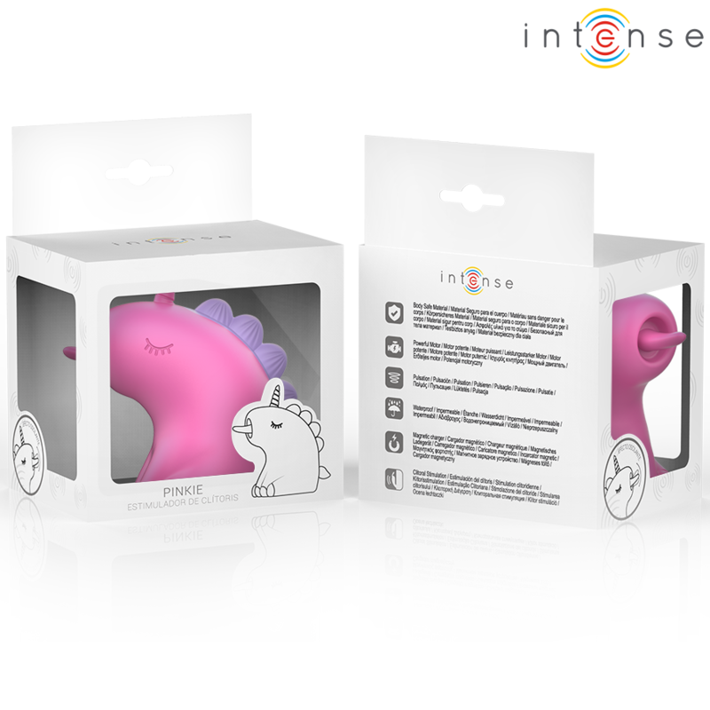 INTENSE - PINKIE STIMULATEUR LINGUAL ROTATIF À 360°