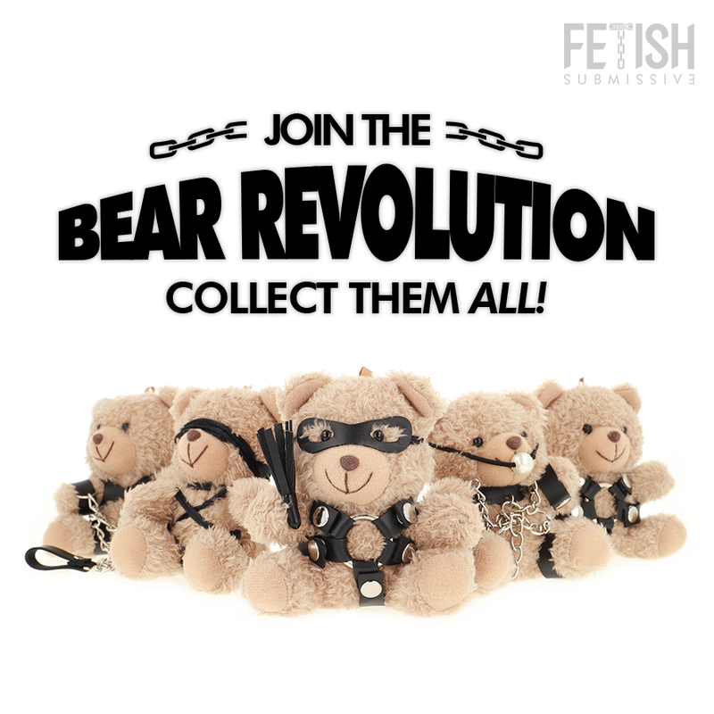 FÉTICHE SOUMIS - OURS EN PELUCHE BDSM MODÈLE 2