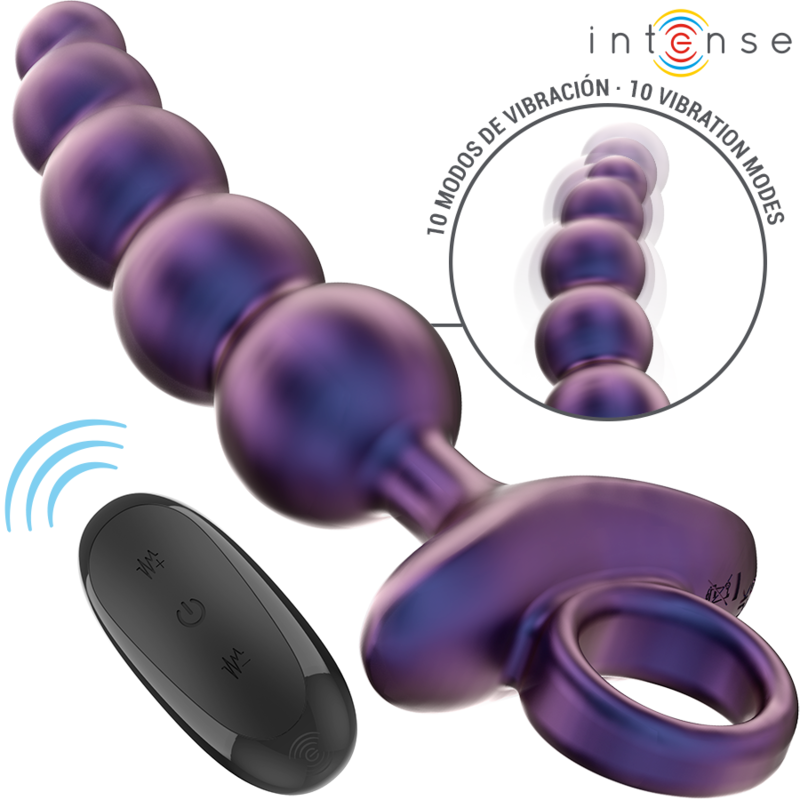 INTENSE - TITO PLUG ANAL VIBRANT MODÈLE 3 AVEC TÉLÉCOMMANDE