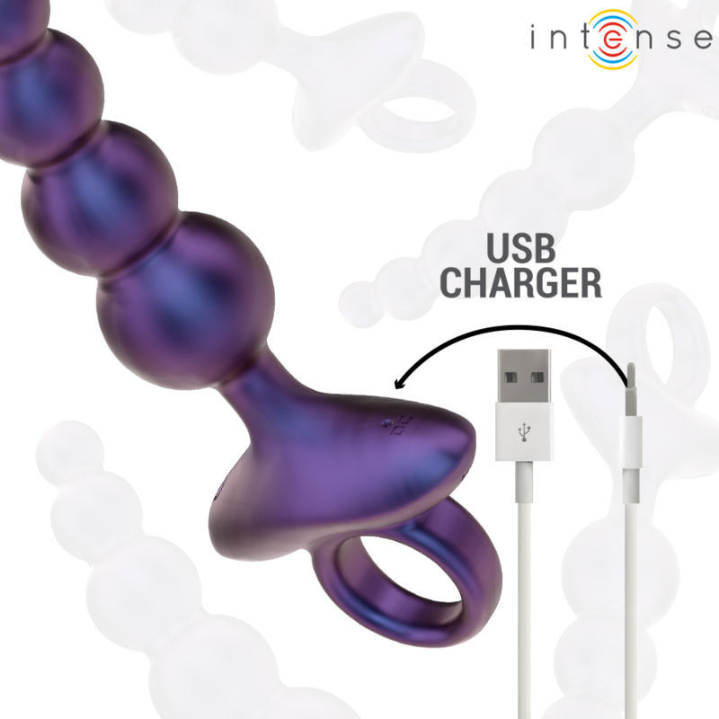 INTENSE - TITO PLUG ANAL VIBRANT MODÈLE 3 AVEC TÉLÉCOMMANDE