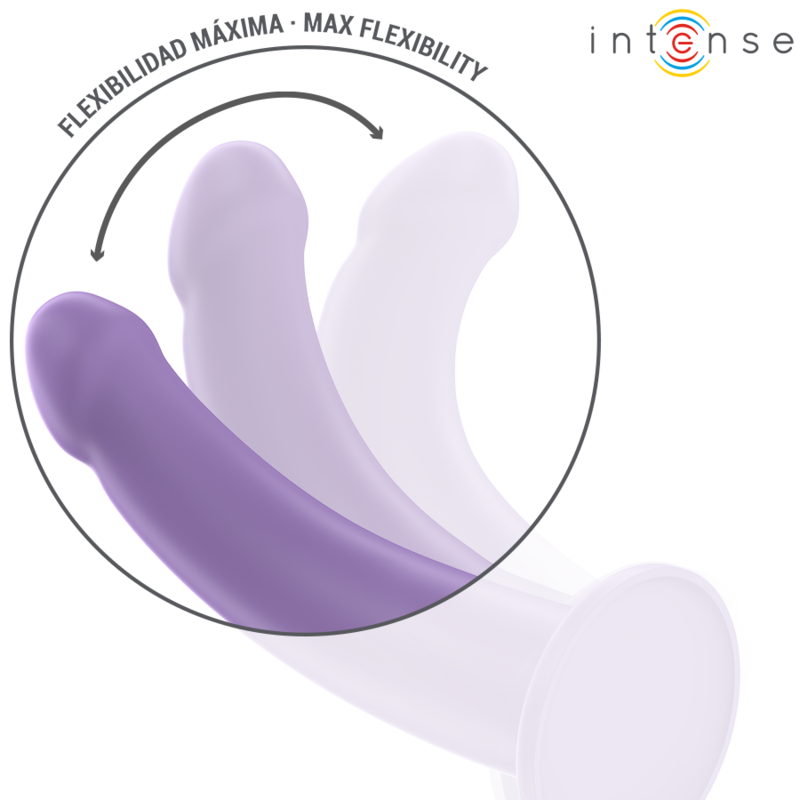 INTENSE - VIBREUR EDDIE 17,5 CM 10 VIBRATIONS VIOLET TÉLÉCOMMANDE