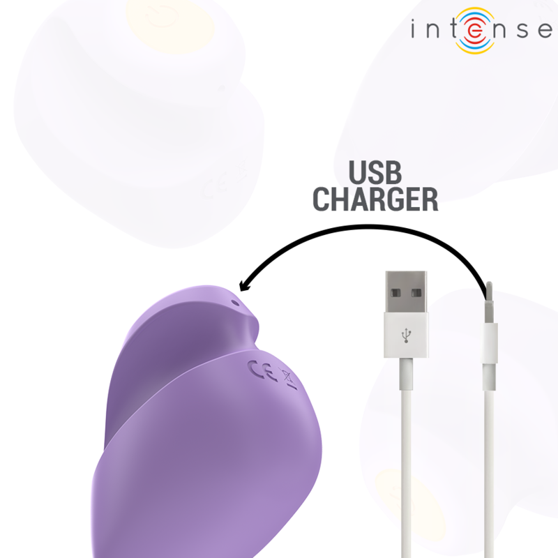 INTENSE - URSULA STIMULATOR 10 VIBRATIONS VIOLET