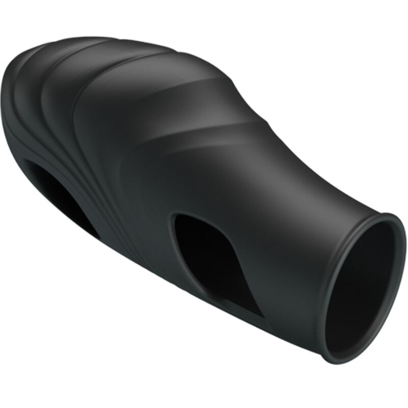 PRETTY LOVE - VIBROMASSEUR DE DOIGT EN SILICONE LICH NOIR