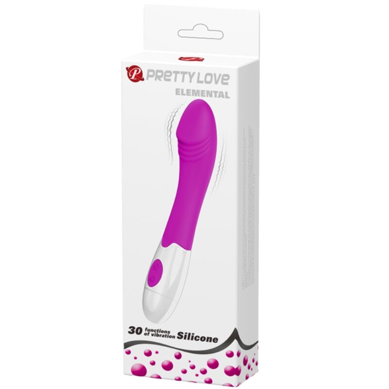 PRETTY LOVE - VIBREUR ÉLÉMENTAIRE 30 MODES DE VIBRATION VIOLET