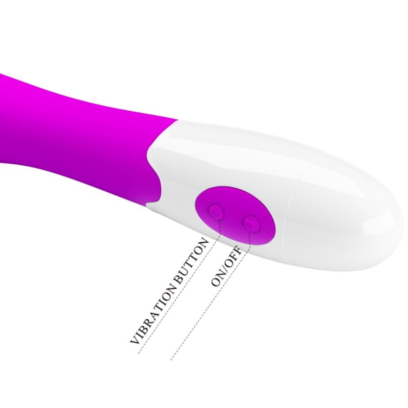 PRETTY LOVE - VIBREUR ÉLÉMENTAIRE 30 MODES DE VIBRATION VIOLET