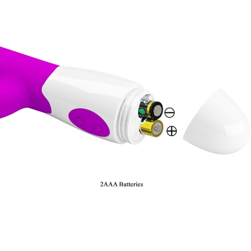 PRETTY LOVE - CENTAUR VIBRATEUR LAPIN 30 MODES DE VIBRATION VIOLET