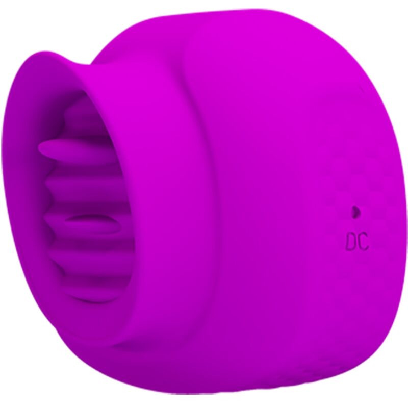PRETTY LOVE - STIMULATEUR LANGUE-CLITORIS ESTELLE 12 VIBRATIONS VIOLET