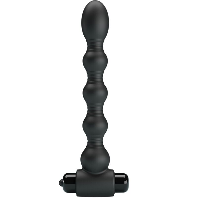 PRETTY LOVE - LYNN PLUG ANAL EN SILICONE 10 VIBRATIONS NOIR