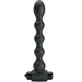 PRETTY LOVE - LYNN PLUG ANAL EN SILICONE 10 VIBRATIONS NOIR