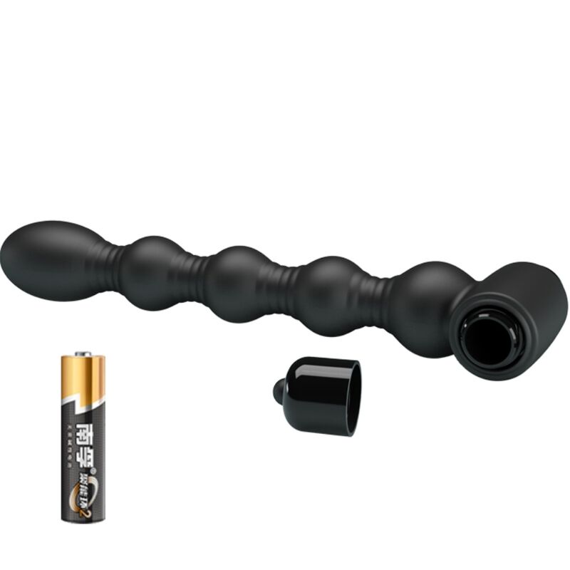 PRETTY LOVE - LYNN PLUG ANAL EN SILICONE 10 VIBRATIONS NOIR
