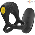 INTENSE - ANNEAU VIBRANT DOUBLE PÉNIS ALEX 10 VIBRATIONS NOIR
