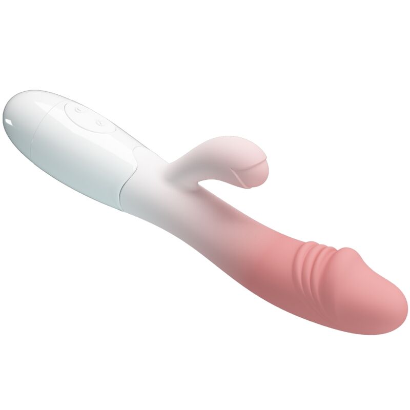 PRETTY LOVE - VIBROMASSEUR LAPIN SNAPPY 30 VIBRATIONS ROSE