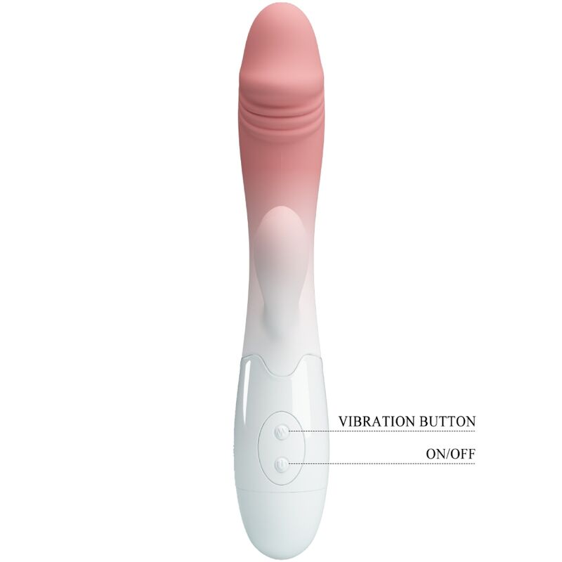 PRETTY LOVE - VIBROMASSEUR LAPIN SNAPPY 30 VIBRATIONS ROSE