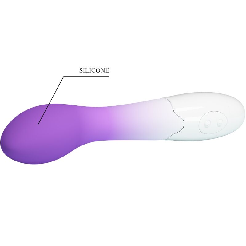 PRETTY LOVE - VIBROMASSEUR POINT G BISHOP 30 VIBRATIONS VIOLET