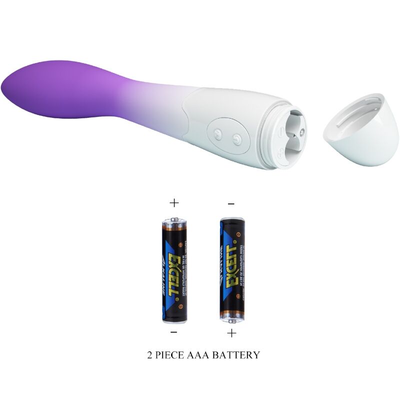 PRETTY LOVE - VIBROMASSEUR POINT G BISHOP 30 VIBRATIONS VIOLET