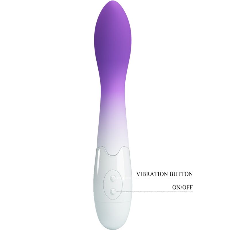 PRETTY LOVE - VIBROMASSEUR POINT G BISHOP 30 VIBRATIONS VIOLET