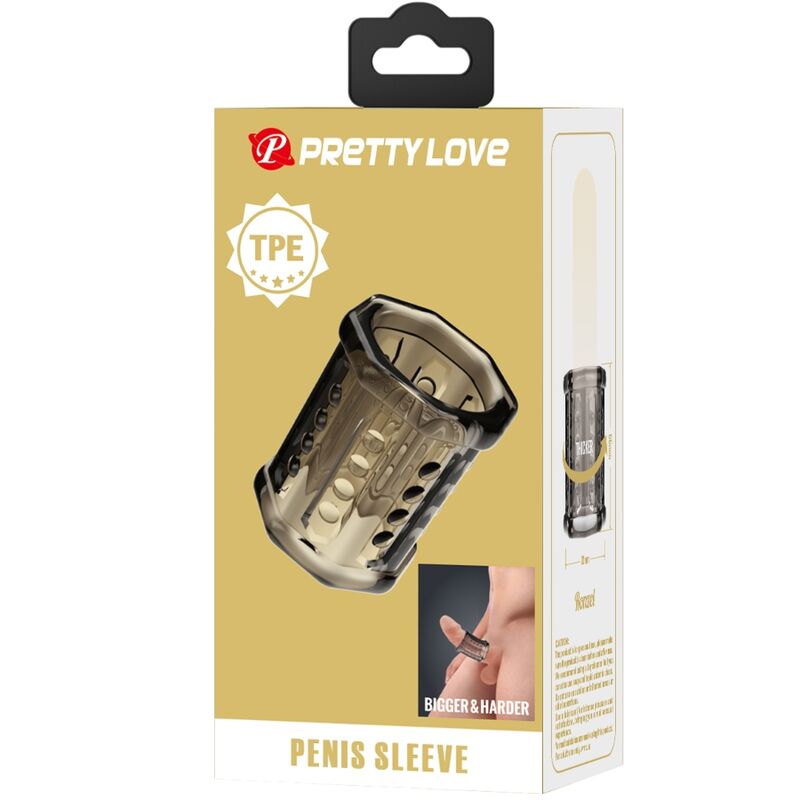 PRETTY LOVE - RONAEL GAINE PÉNIS SUPER EXTENSIBLE TRANSPARENTE