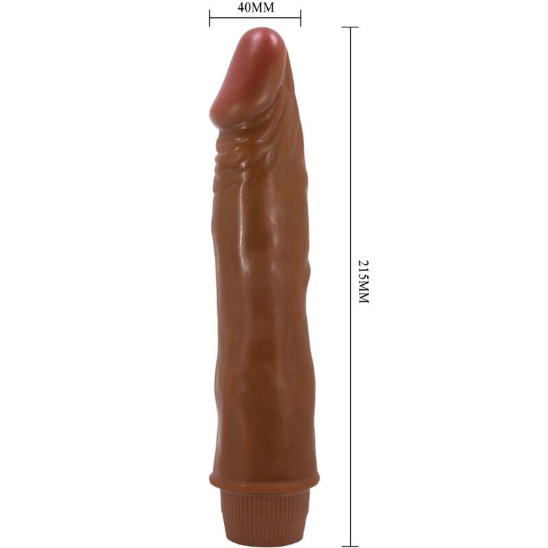 BAILE - VIBREUR NAIN RÉALISTE 21 CM MULÂTRESSE