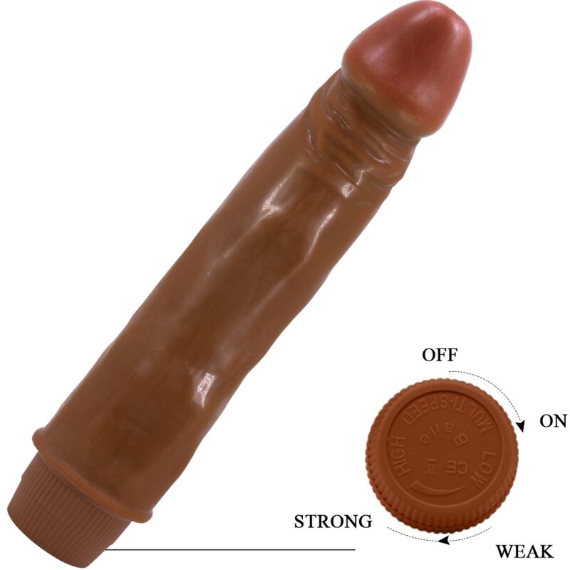 BAILE - VIBREUR NAIN RÉALISTE 21 CM MULÂTRESSE