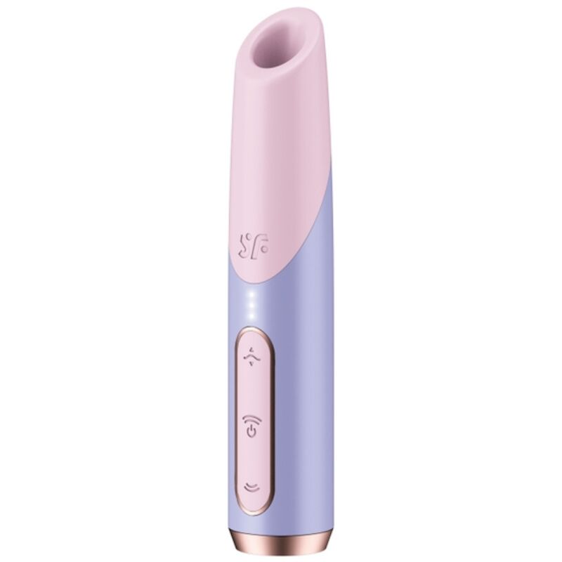 SATISFYER - BOLD KISS WAVE STIMULATEUR CLITORIDIEN ROSE / VIOLET