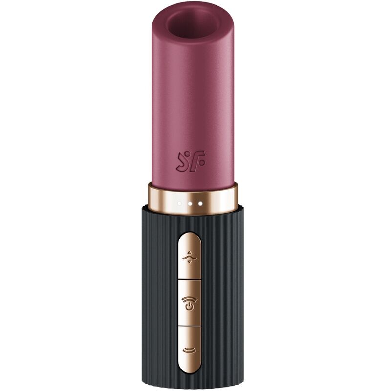SATISFYER - PRO 2 KISS WAVE STIMULATEUR CLITORIDIEN GRENAT / NOIR